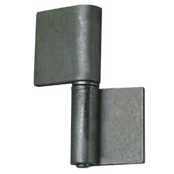 Amig 1445 | pernio de soldar 4 | 100 x 58 x 3 mm | acero | pulido - izquierda