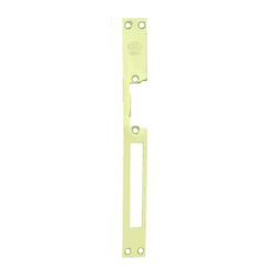 Amig 14489 | frente cerradero 25 | 250 x 25 x 3 mm | acero | latonado barnizado