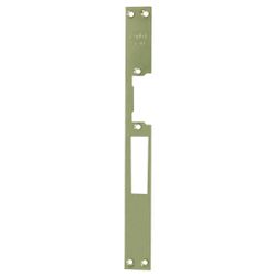 Amig 14493 | frente cerradero 35 | 250 x 25 x 3 mm | acero | latonado barnizado
