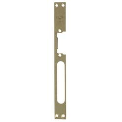 Amig 14497 | frente cerradero 45 | 250 x 25 x 3 mm | acero | latonado barnizado