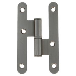 Amig 14565 | pernio 409c | 95 x 52 x 2 mm | acero | cromado mate - derecha
