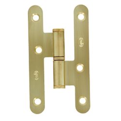 Amig 14568 | pernio 409c | 95 x 52 x 2 mm | acero | latonado barnizado mate - izquierda