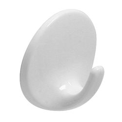 Amig 14819 | colgador adhesivo 207 | ø40 x 21 mm | plástico | blanco