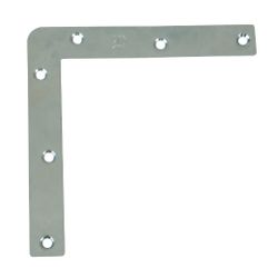 Amig 14845 | escuadra plana 1 | 120 x 17 x 1,2 mm | acero | zincado