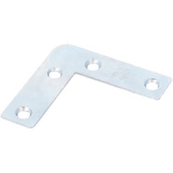 Amig 14895 | escuadra plana 1 | 50 x 14 x 0,9 mm | acero | zincado