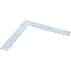 Amig 14899 | escuadra plana 1 | 120 x 17 x 1,2 mm | acero | zincado