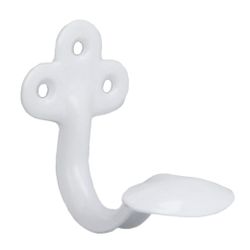 Amig 149 | colgador 2 | acero | blanco