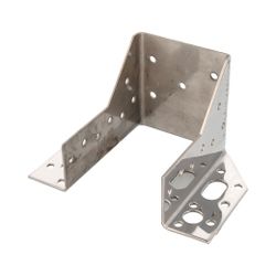 Amig 15189 | soporte para viga 353 | 70 x 82 x 100 x 140 x 2 mm | acero inoxidable | brillo