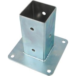 Amig 15195 | soporte de suelo 358 | 72 mm | acero | zincado