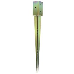 Amig 15197 | soporte de poste con punta 359 | 72 mm | acero | bicromatado