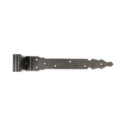 Amig 15231 | gozne gótico regulable 7110 | 400 x 35 x 4 mm | acero | negro