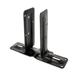 Amig 15236 | soporte regulable 350 | 270 x 66 x 200 mm | acero | negro
