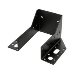 Amig 15239 | soporte para viga 353 | 80 x 82 x 122 x 162 x 2 mm | acero | negro