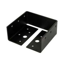 Amig 15243 | soporte para viga 354 | 90 x 42 x 88 x 2 mm | acero | negro
