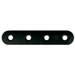 Amig 15259 | placa 505 | 100 x 20 x 2,5 mm | acero | negro