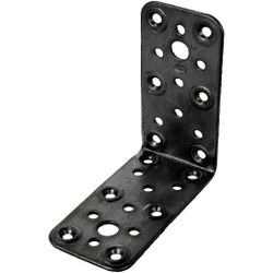 Amig 15262 | ángulo 300 | 100 x 50 x 2,2 mm | acero | negro