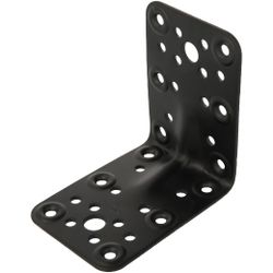 Amig 15266 | ángulo 301 | 90 x 65 x 2,2 mm | acero | negro