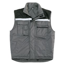 Amig 15355 | chaleco 17306 | xxl | pongee-pvc | gris