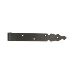 Amig 15407 | gozne gótico 7050 | 300 x 35 x 4 mm | acero | negro