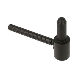 Amig 15436 | pernio 8040 | ø14 x 90 mm | acero | negro