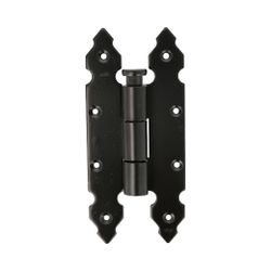 Amig 15440 | bisagra 9110 | 200 x 90 mm | acero | negro