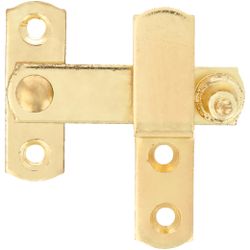 Amig 15446 | aldabilla 4 | 60 x 46 mm | acero | latonado barnizado
