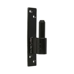 Amig 15908 | pernio simple 8000 | 130 x 25 x 4 mm | acero | negro