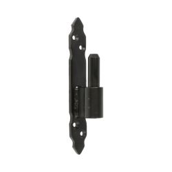 Amig 15912 | pernio gótico 8010 | 160 x 25 x 4 mm | acero | negro
