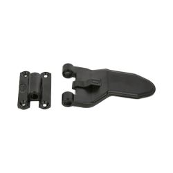 Amig 15936 | herraje automático para balcones de una o dos hojas 2916 | 124 mm | zamak | negro