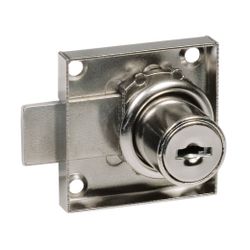 Amig 16186 | cerradura mueble 1a | 40 x 40 mm | acero | niquelado