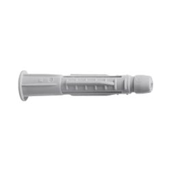 Amig 16371 | taco con collarín | 8 x 50 mm | nylon | gris
