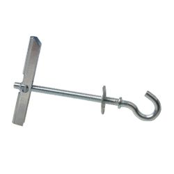 Amig 16389 | taco basculante gancho | m4 x 100 mm | acero | zincado