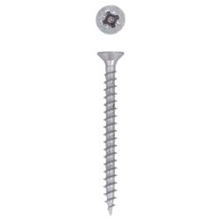 Amig 16573 | tirafondo cabeza plana pozidrive | ø4 x 30 mm | acero | zincado