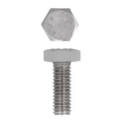 Amig 16700 | tornillo cabeza hexagonal din 933 | m6 x 40 mm | acero inoxidable | mate