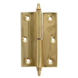 Amig 17134 | bisagra 1007 | 60 x 60 x 2,5 mm | latón | cromado mate - izquierda