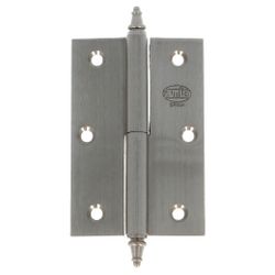 Amig 17155 | bisagra 1007 | 90 x 60 x 2,5 mm | latón | cromado mate - derecha