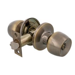 Amig 17323 | pomo de puerta 633 | latón | cuero