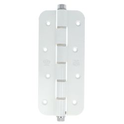 Amig 17419 | bisagra simple acción 3034r | 180 x 80 x 4 mm | aluminio | blanco