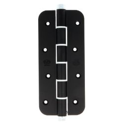 Amig 17421 | bisagra simple acción 3034r | 180 x 80 x 4 mm | aluminio | negro