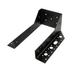 Amig 17574 | soporte para viga 353 | 100 x 80 x 200 x 182 x 2 mm | acero | negro