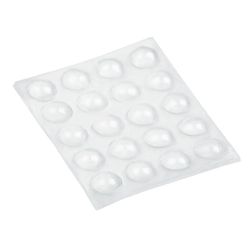 Amig 17658 | gota protectora 610 | ø8 x 2,5 mm | silicona | transparente