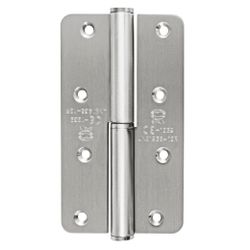 Amig 17720 | pernio 429c | 140 x 80 x 3 mm | acero inoxidable 18/8 | mate - derecha
