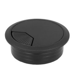 Amig 17784 | tapón pasacables 140 | ø60 x 20 mm | plástico | negro