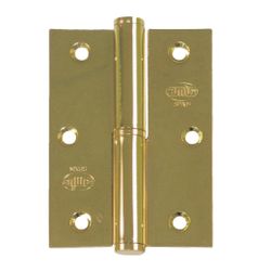 Amig 17897 | pernio 424 | 90 x 65 x 2,5 mm | acero | latonado barnizado - derecha
