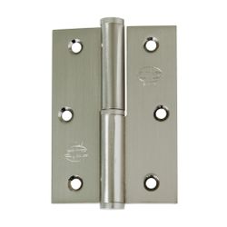 Amig 17899 | pernio 424 | 90 x 65 x 2,5 mm | acero | cromado mate - derecha