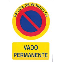 Amig 18092 | señal prohibición 10020 | 300 x 210 mm | polietileno