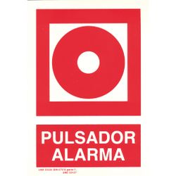 Amig 18122 | señal incendios luminiscente 10050 | 210 x 300 mm | polietileno