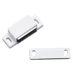 Amig 185 | golpete magnético 5 | 43 x 15 mm | plástico | blanco