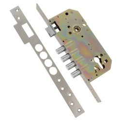 Amig 18618 | cerradura 100 base | 50/85 | acero | cromado mate