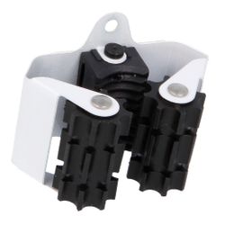 Amig 18757 | cuelga escobas 760 | 35 x 52 x 42 mm | acero | blanco